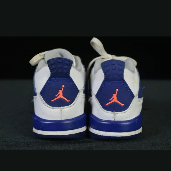 Nike Other - Nike Air Jordan 4 IV Retro White Hyper Orange Gray